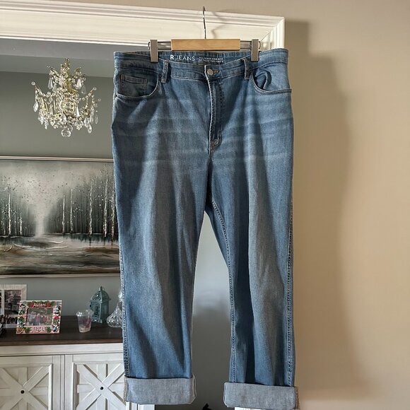 Reitmans RJeans The Super High Rise Light Blue (Size 33) - Picture 1 of 5